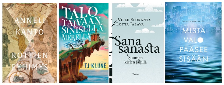 Blogistania-kirjallisuuspalkintojen saajat on valittu!
Kirjabloggaajat jakavat vuosittain palkinnot neljässä eri kategoriassa: paras kotimainen kaunokirja, paras käännetty kaunokirja, paras tietokirja ja paras lasten- tai nuortenkirja.
kirjasampo.fi/fi/blogistania…