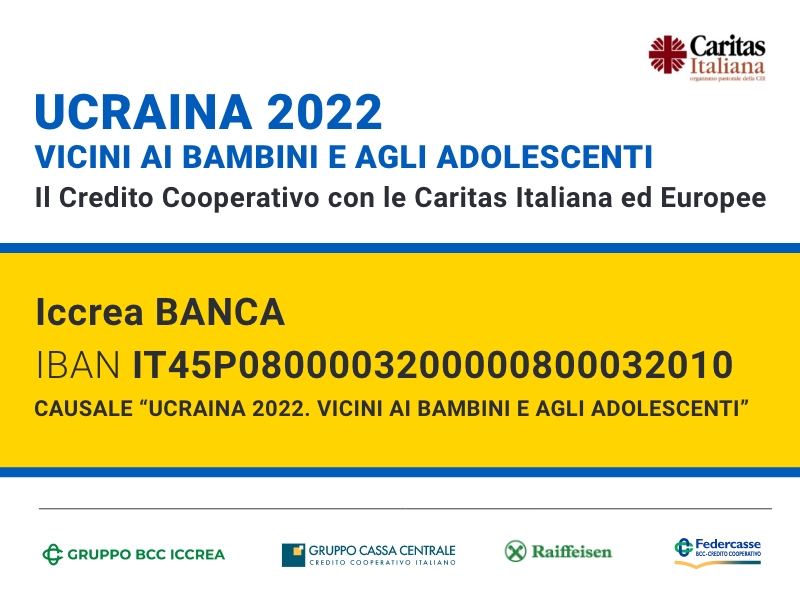 BCCOR's tweet photo. Il credito cooperativo vicino ai bambini e agli adolescenti i più colpiti dalle atrocità della guerra! Dona anche tu
#NoWar #creditocooperativo #gruppoiccrea https://t.co/owG073ugR8