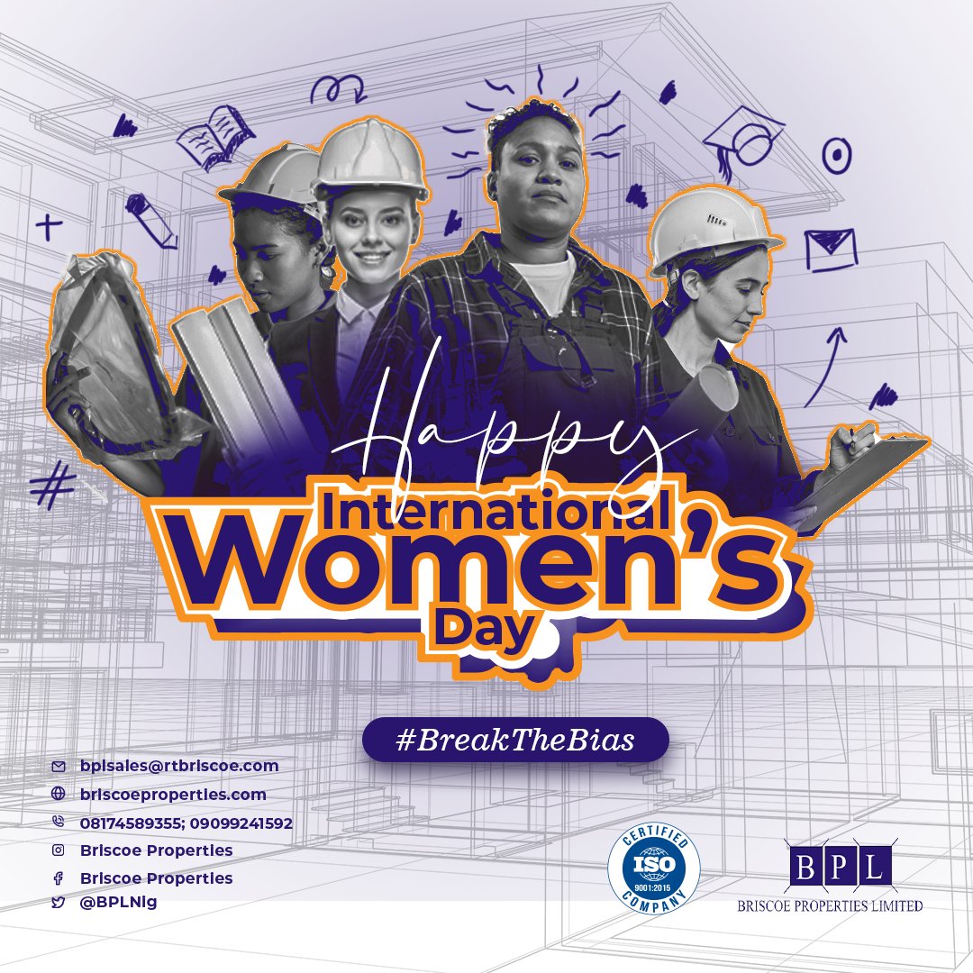 BPLNig's tweet photo. Happy International Women's Day to every woman who every day #BreakTheBias

#HappyWomensDay  #InternationalWomensDay2022 https://t.co/cuZqqBNqvh