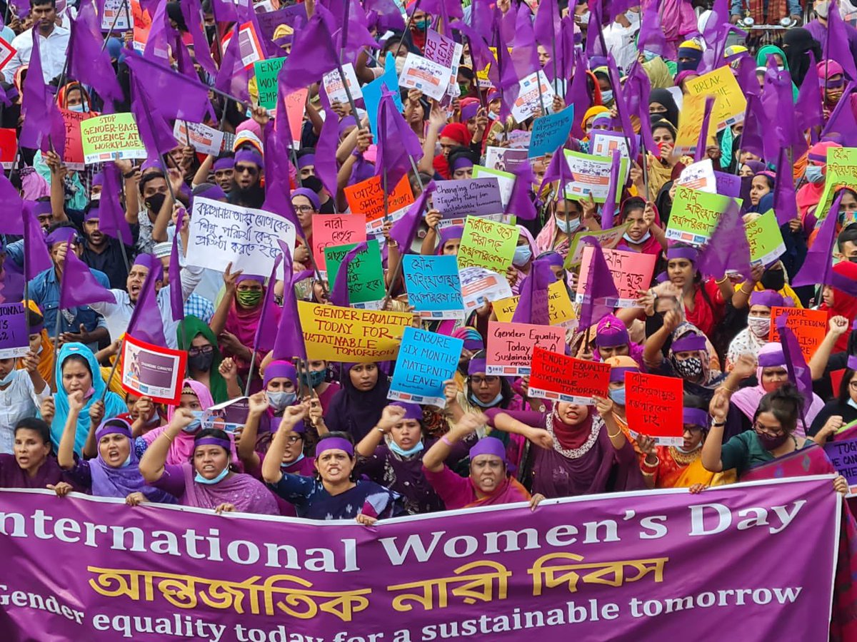 Awaj_fdn's tweet photo. In this #IWD2022 we stood together to ensure a fair, biasfree and safe working environment for women workers. Together we all can break the bias. 
#genderequalitytodayforasustainabletomorrow @FJS @FNVMondiaal @Laudes_Fdn https://t.co/65uIxbZYhr