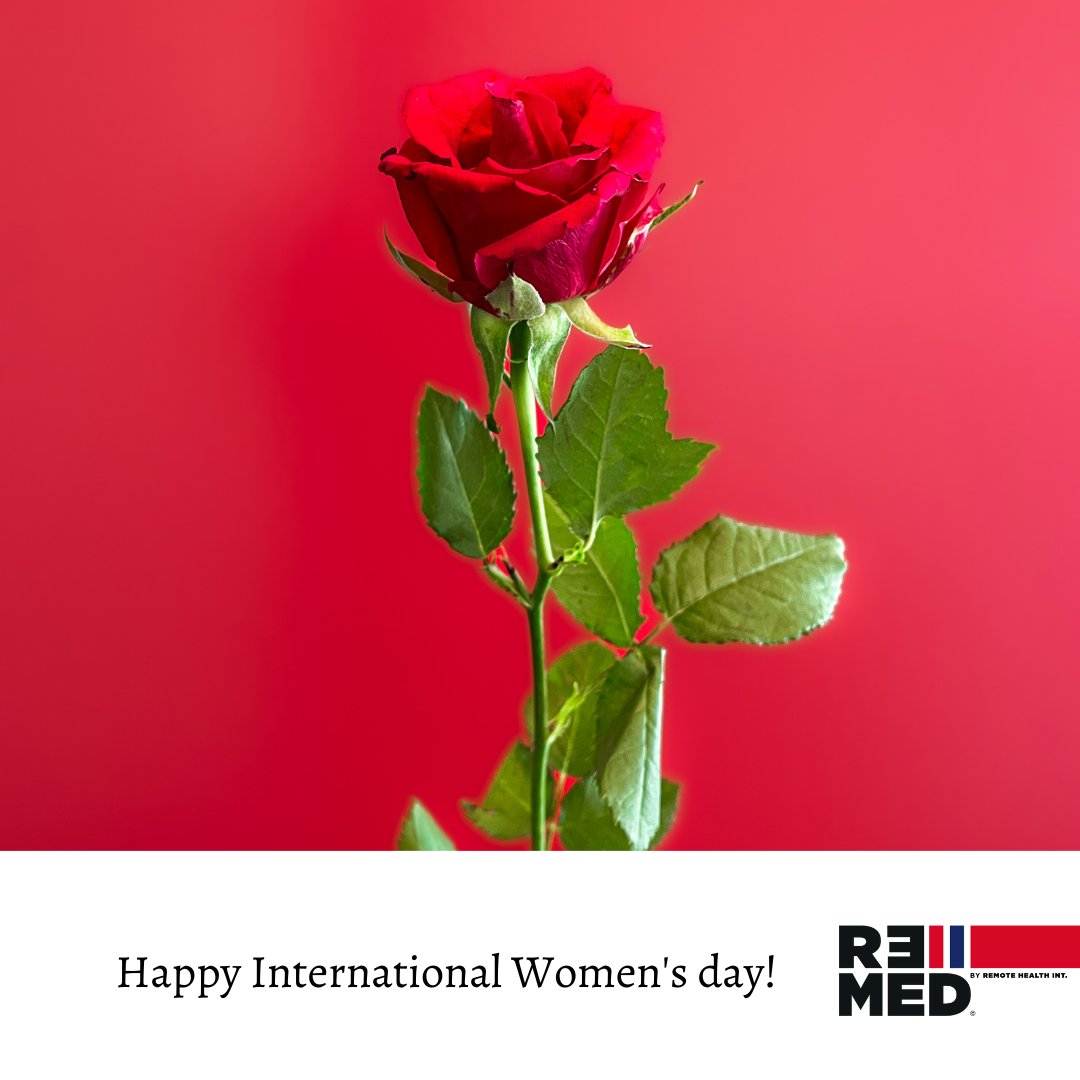 RemoteHealthInt's tweet image. We would like to take a moment and wish all women a Happy International Women's day 🌹