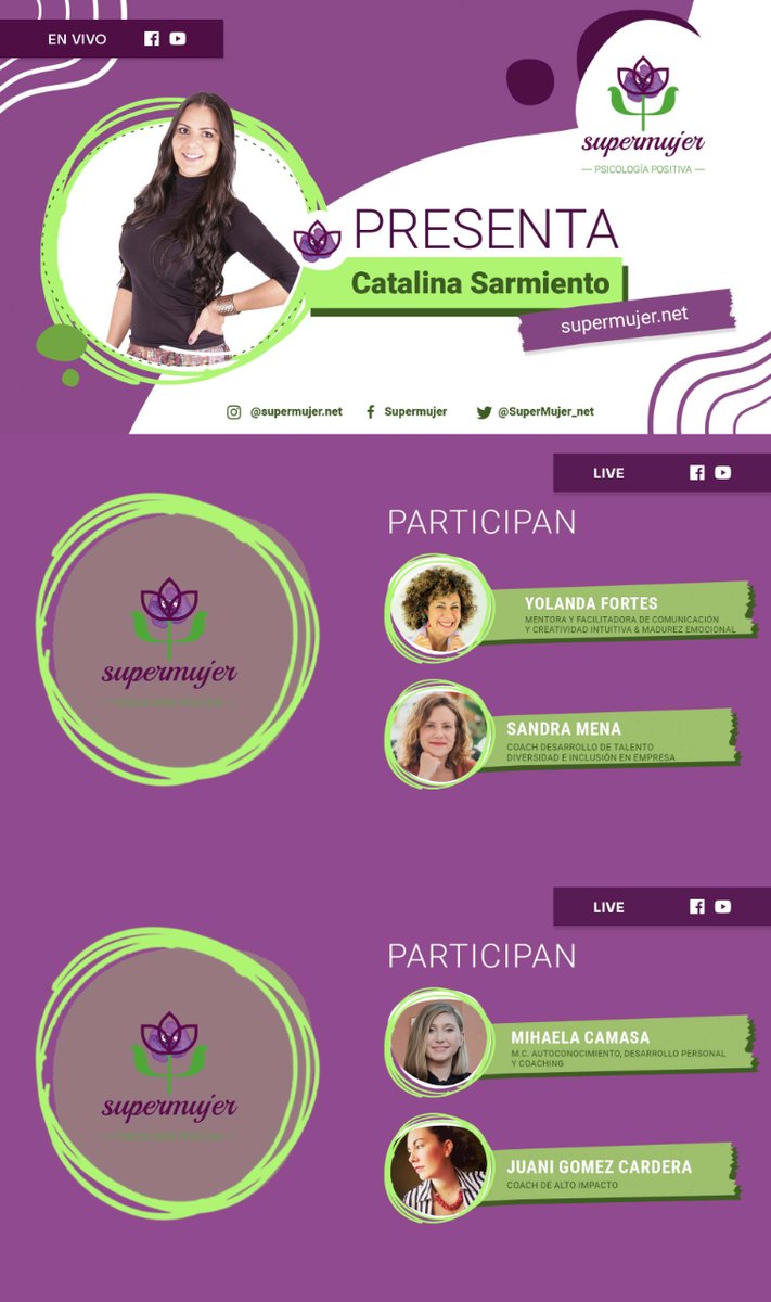SuperMujer_net's tweet photo. Hoy 8 de Marzo Nuestro programa sera especial en honor al #diainternacionaldelamujer tendremos  a 4 Supermujeres poderosas que han roto barreras a nivel profesional y nos contaran su historia. Además Hablaremos sobre Igualdad e Inclusión. Hoy a las 16:00 https://t.co/tpKp34wz0b https://t.co/FoZMOXCFSA