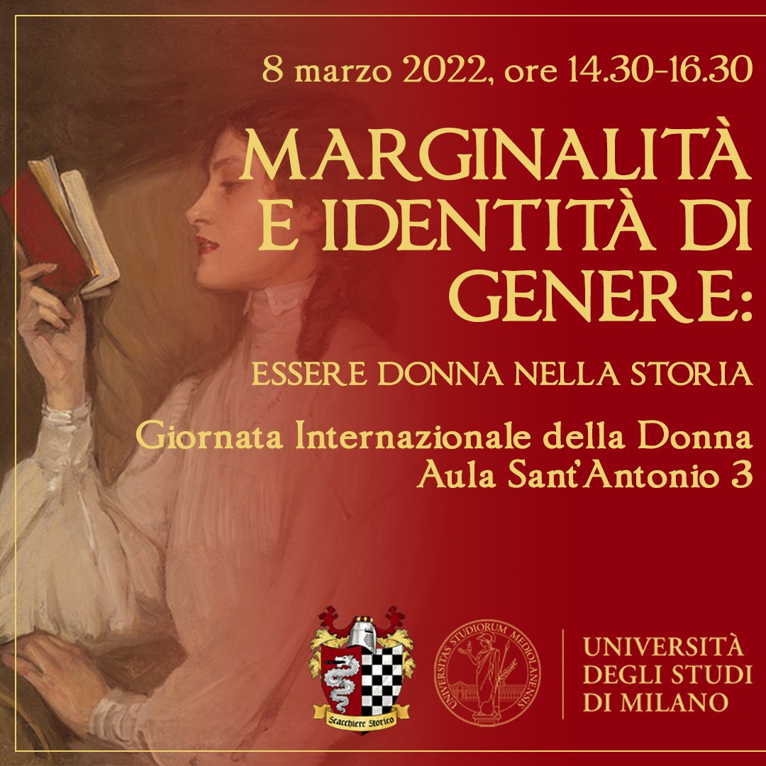 ScacchiereS's tweet photo. Oggi presso @LaStatale una nuova conferenza organizzata da Scacchiere Storico, con ospiti d'eccezione!
Vi aspettiamo!

#8marzo #giornatadelladonna https://t.co/BcjZV7fOpO