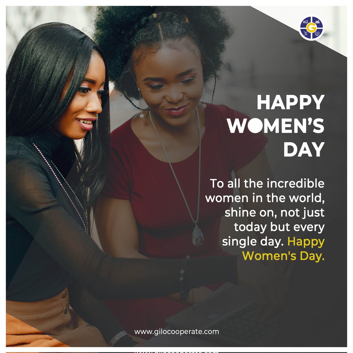 gilocooperate's tweet photo. Happy International Women's Day
#womensday #gilocooperate https://t.co/8tJrvPaMp9