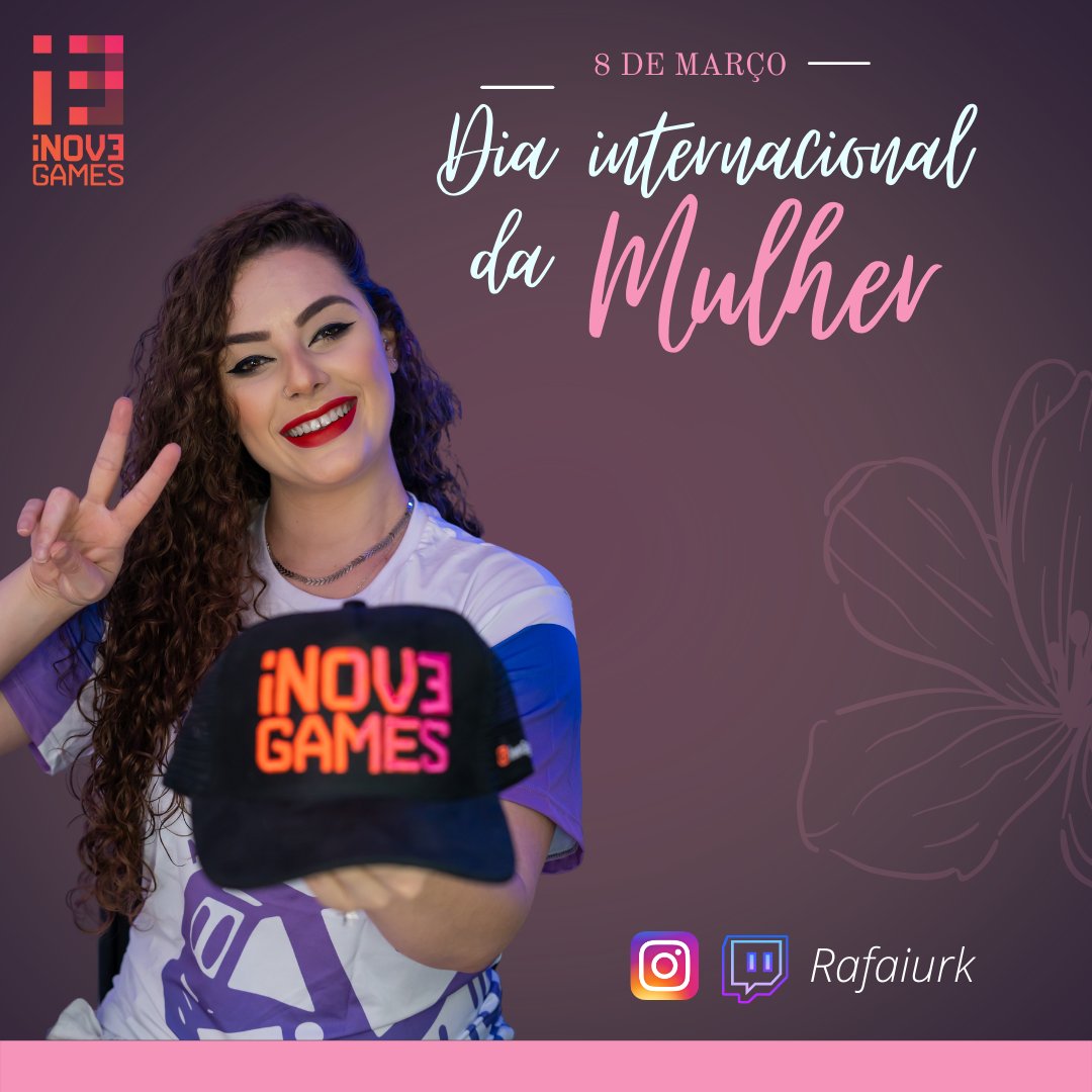 inov3games's tweet photo. 8 de março, dia internacional da mulher 🙎🏻‍♀️👩🏼‍🎨👩🏾‍💼

#Inov3Games #Arenainov3 #mulher #diadamulher #8demarço https://t.co/hTJaEAkDcm