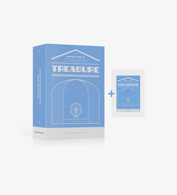 TUIPROJECTS's tweet photo. OPEN GO #WINTERCAMP IN EVERLAND: TREASURE 2022 WELCOMING COLLECTION 

• 2022 welcoming collection - 507.000
• package + digital code card - 637.000

❌ ems tax + packing
💌 order via DM

#TREASURE #트레저 @treasuremembers https://t.co/09sGWpd8kD