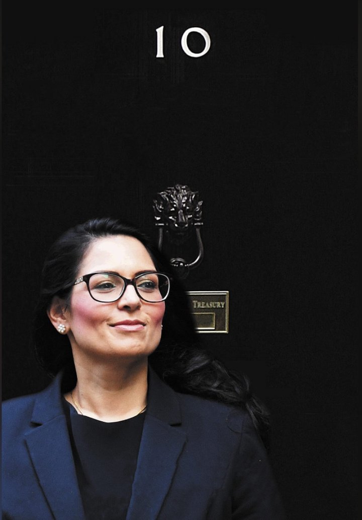 Ottojizzmark's tweet photo. If Priti Patel wrote her  autobiography what would the title be? https://t.co/N12hmNhwzF