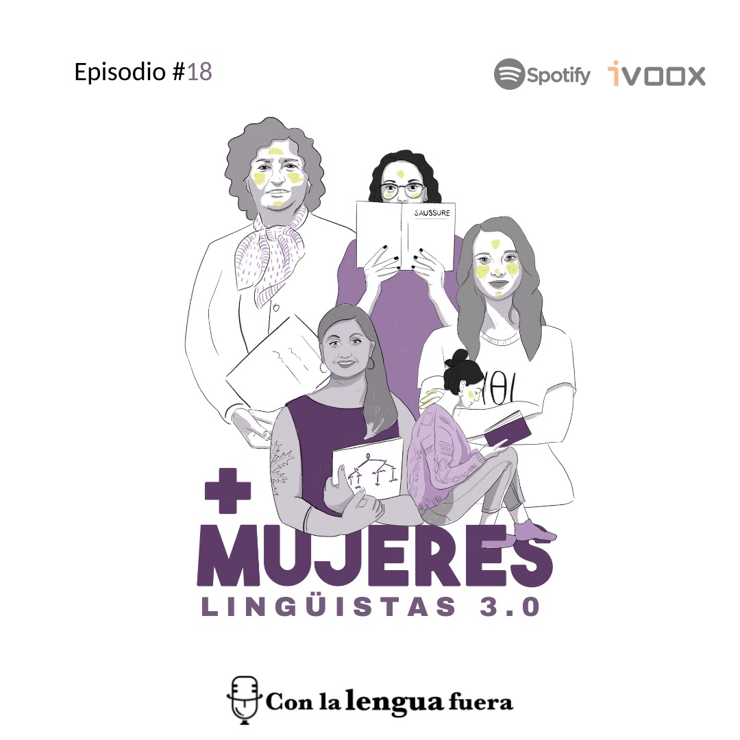 lenguapodcast's tweet photo. Hoy, #8M2022, hablamos con nuestras compañeras lingüistas Leticia González (@LeticiaGCor), Paula Albitre (@AlbitrePaula) y Mar Capilla (@mar_capilla), para que nos cuenten sobre qué están investigando.

🎧 IVoox: https://t.co/Sz5rNk51X7
🎧 Spotify: https://t.co/4nwnRwJFU9 https://t.co/ofBcG6edt9