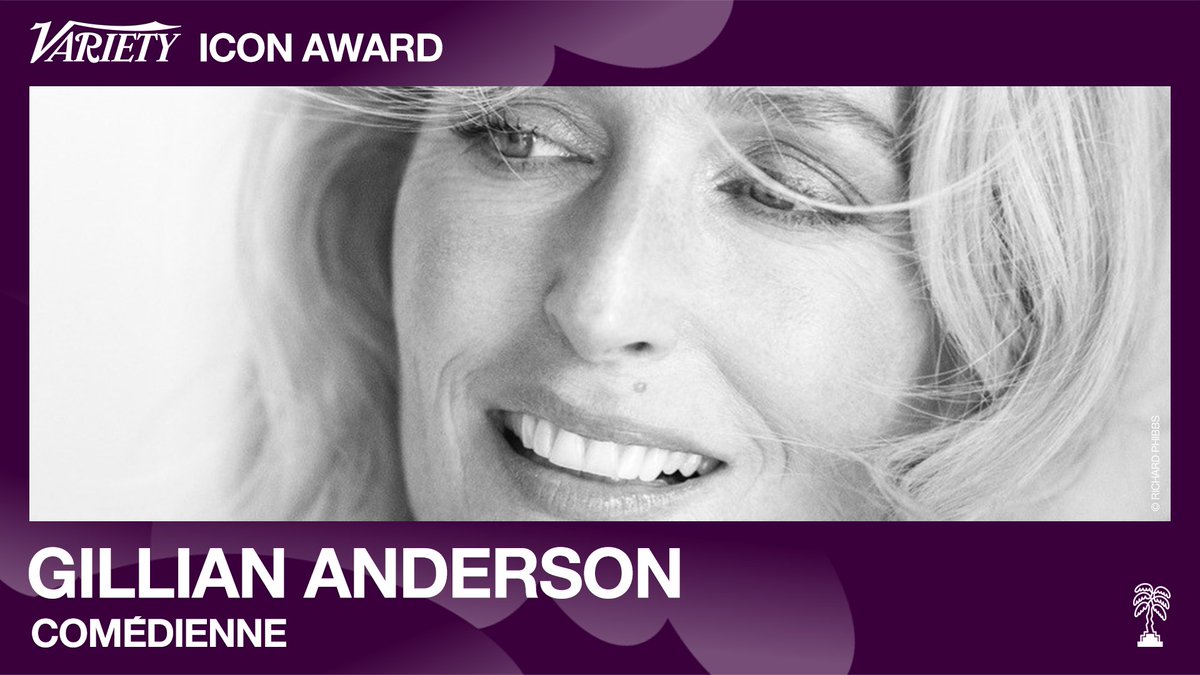 CANNESERIES's tweet image. Scientifique dans #XFiles 👽, sexologue décomplexée dans #SexEducation 🍑, Margaret Thatcher dans #TheCrown 👑, elle excelle dans les rôles de femmes puissantes : l’actrice @GillianA recevra le @Variety Icon Award lors de la Cérémonie d’ouverture pour l’ensemble de sa carrière !