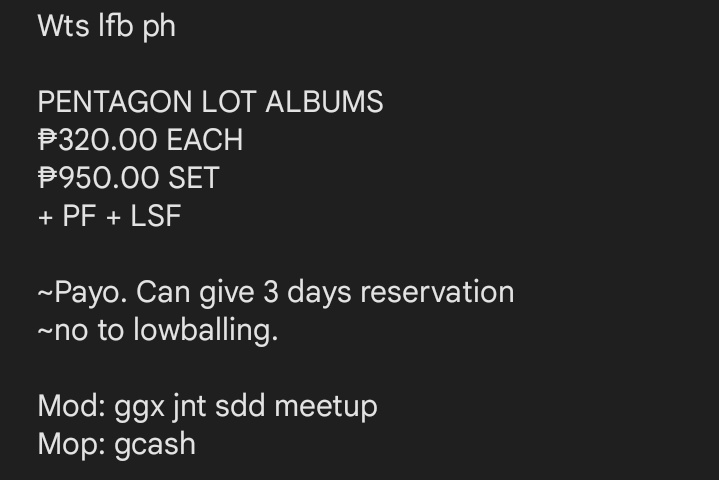 r_scart's tweet photo. Wts lfb ph
Pentagon LOT albums (complete inclu)

Tags pentagon Hui hongseok kino yuto shinwon wooseok yeo one Lot pcs ph

Help rt @pentagastos @yangdoph https://t.co/3llxqmHAYo