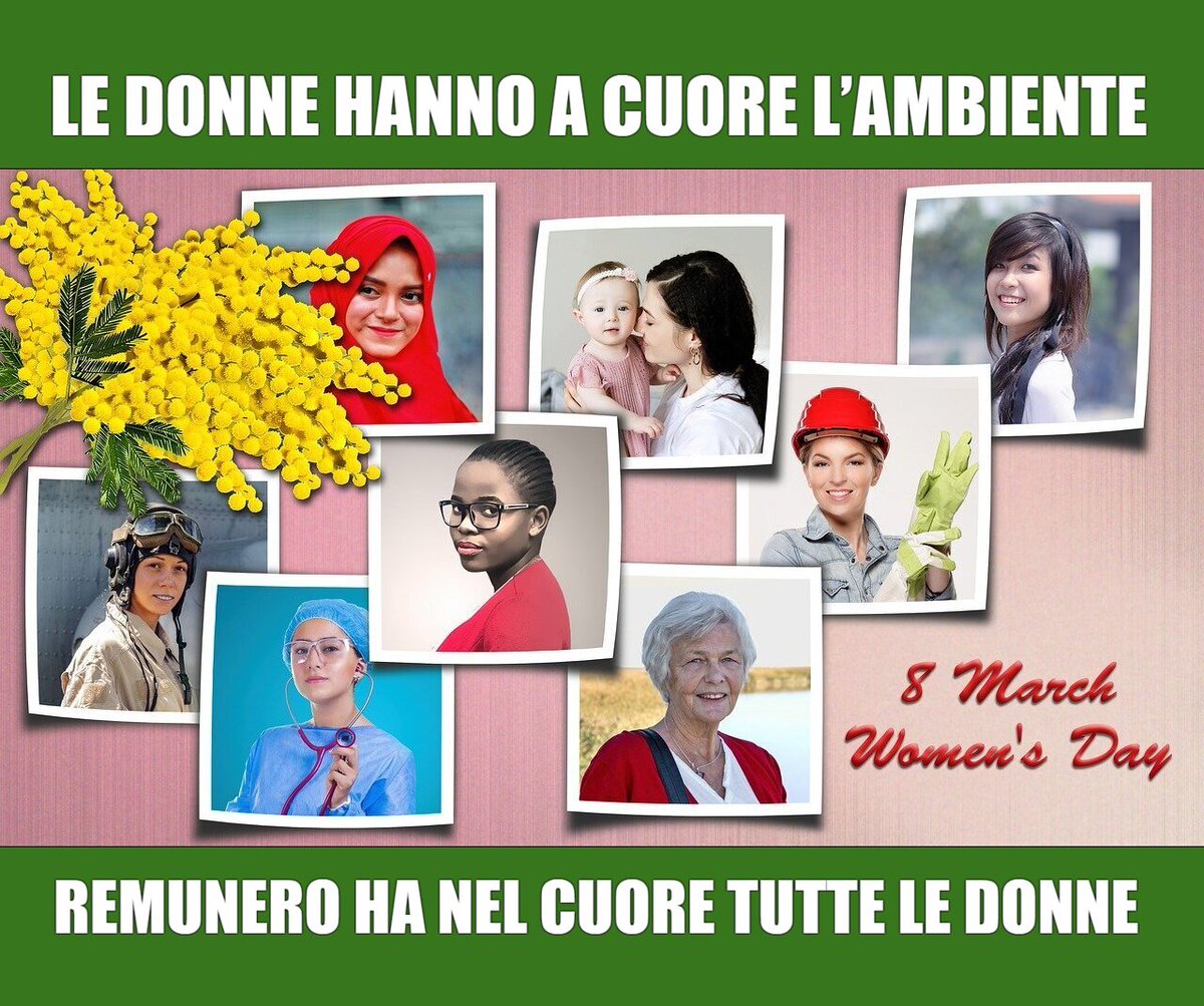 “LE DONNE SONO PIÙ ATTENTE ALL’AMBIENTE”
Educazione ambientale: secondo una ricerca, per 8 italiani su 10 le Donne hanno una maggiore propensione ad adottare comportamenti sostenibili. Remunero dice grazie alle Donne che si impegnano per l’ambiente.