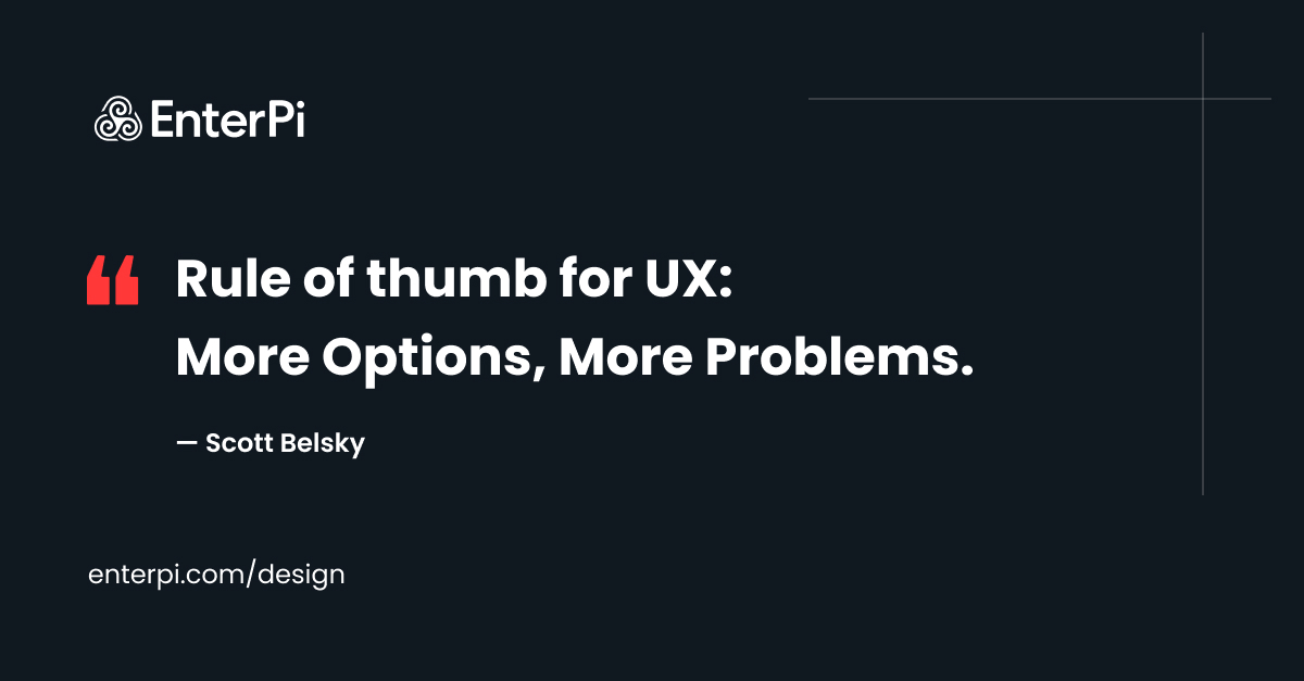 enterpi's tweet photo. More problems, more creative opportunities..

#uxdesign #development #uidesign #productdesign #webdesign https://t.co/1Cm0zi2SmR