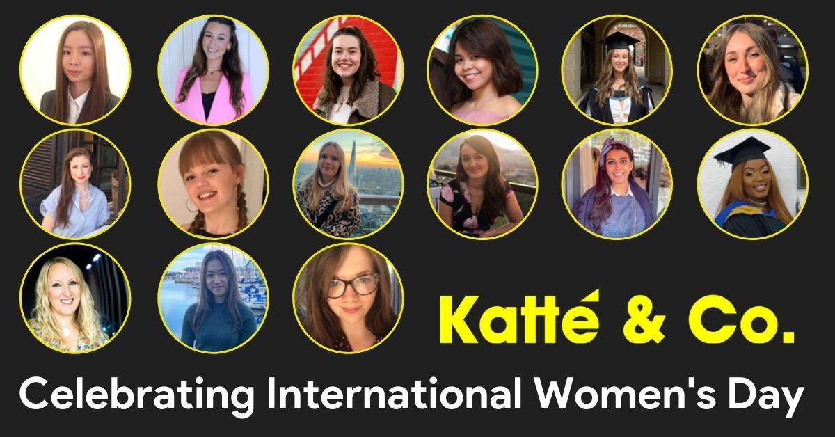 KatteandCo's tweet photo. Celebrating all our lovely ladies here @Katteandco on International Women's Day! We're proud of our diverse team 365 days of the year, but today we're shining a spotlight on our talented women.  #IWD22 #IWD #InternationalWomensDay https://t.co/XLD8EF0wER