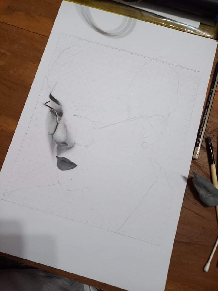 ___Chups___'s tweet image. Ang pogi kahit di pa tapos. 

This artwork is by commission and done by my niece, for those interested pm is the key. 🤣🤣