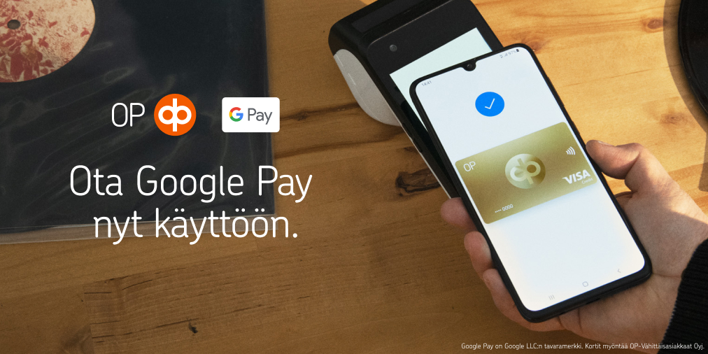 OP_Pohjola's tweet photo. Google Pay on nyt saatavilla asiakkaillemme! Tutustu:https://t.co/zZiJXHBcRb https://t.co/rylvmCfnn7