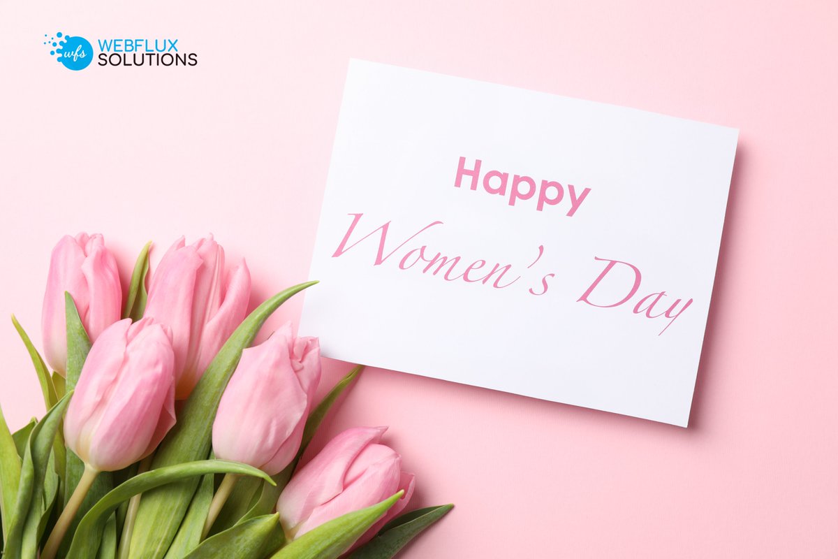 WebFluxSolution's tweet image. For all the times you’ve brought a smile and made my days seem brighter. Happy Women’s Day!

#happywomensday #wfs