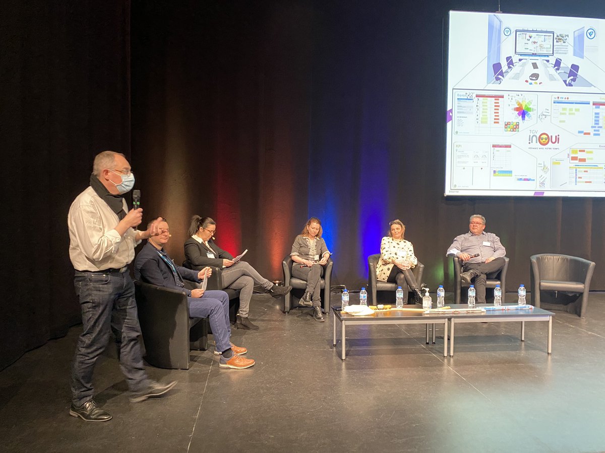VSpilleboutSNCF's tweet photo. L’accompagnement des managers à l’Axe @tgvnord_sncf c’est par exemple les méthodes d’excellence opérationnelle, ou encore la formation continue à la relation client, qui donne de l’efficacité et du sens à la conduite de nos projets. https://t.co/JDPLdgbyj4