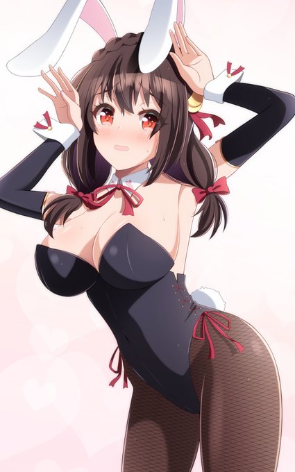 バニーゆんゆん。
「この格好はみんな好きってホントですか・・・?」 