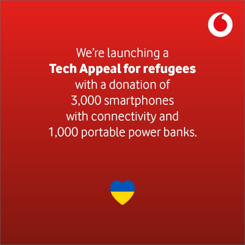 VodafoneUK's tweet photo. We've taken further actions to support Ukraine in its hour of need through our everyone.connected initiative. Here's what Vodafone are doing to help. -Ahmed Essam, CEO, Vodafone UK 

https://t.co/yZiWy9gC8R
