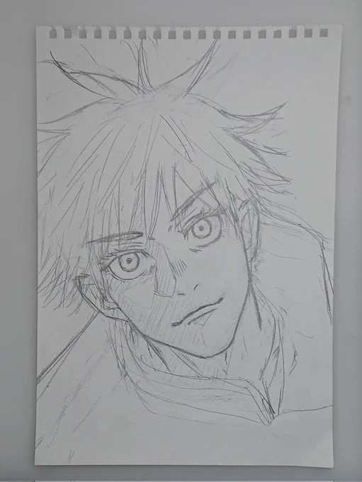過去絵リメイクしたくてまずは顔面から……って描き始めて2日……
ばたんQ 