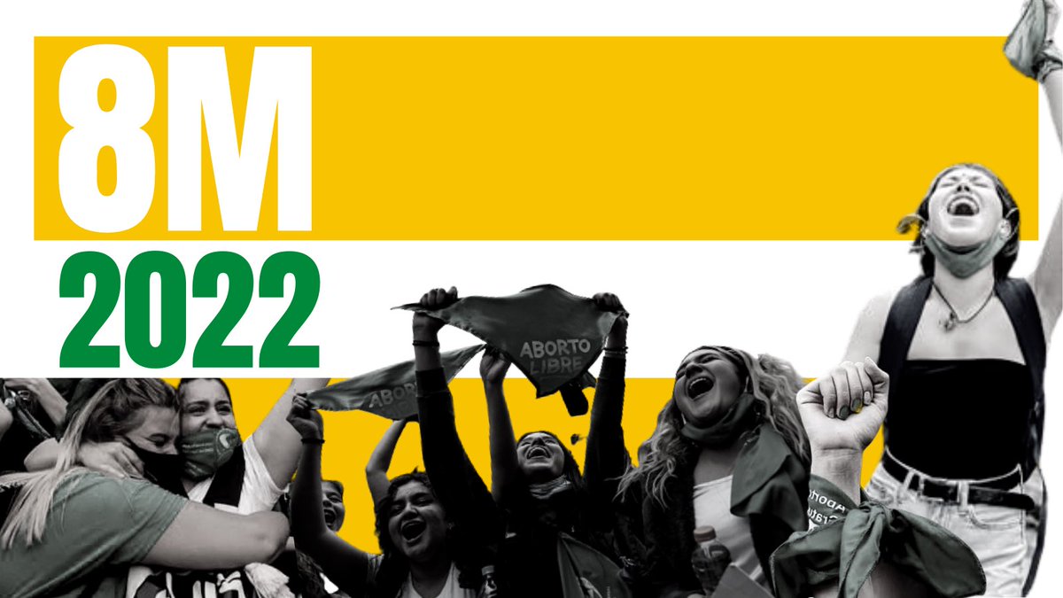 💜 Este #8M aproveitamos as imaxes que nos chegan dende Colombia, por vía da nosa compa <a href="/antelo_enya/">EnyaAntelo</a>, para crear este cartaz, que rememora algúns momentos dun fito histórico: o pasado 21 de febreiro 🇨🇴 converteuse no primeiro país latinoamericano en despenalizar o #aborto ✊🏿💚