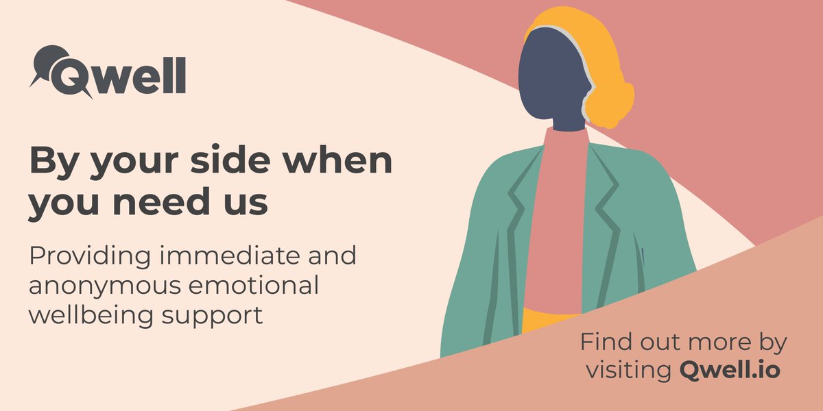 1 in 5 women experience mental health issues.

It’s time to talk this #InternationalWomensDay ❤️

Find the support you or a loved one may need on Qwell.io.