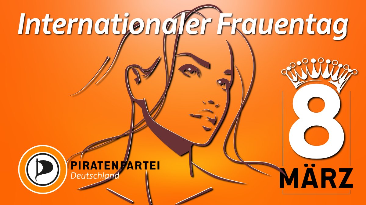 Piratenpartei's tweet image. Der Internationale Frauentag setzt ein Zeichen für die #Selbstbestimmtheit.

Wir sind dankbar für den Fortschritt der letzten Dekaden, doch es liegt noch viel Arbeit vor uns. Geschlechtsbezogene Ungleichheiten müssen beendet werden. 

#Weltfrauentag #Frauentag2022