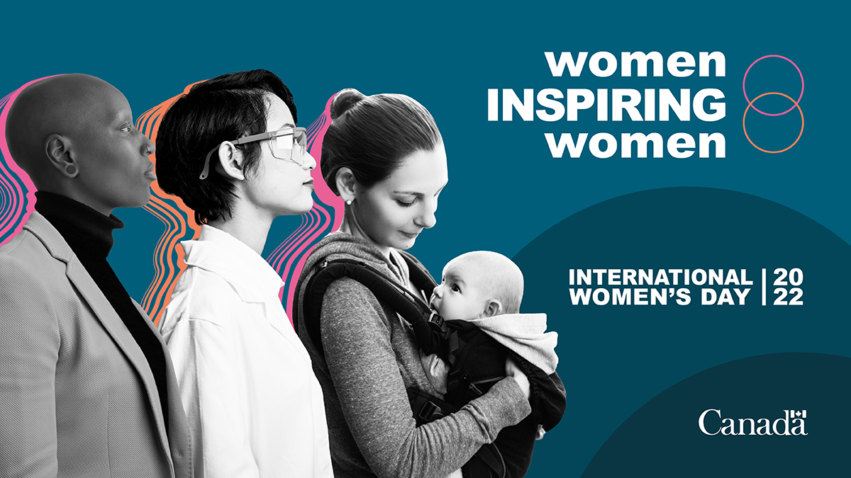"Women inspiring Women". Today we celebrate and recognize all the women and girls who inspire us by demonstrating leadership in the choices they make in their day-to-day lives in politics, the arts and sciences, and countless other fields. #iwd2022