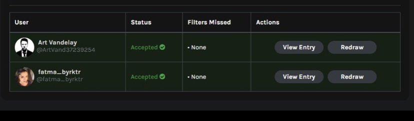 Şu çekilişi unuttuk bari şimdi açıklayalım☺️

<a href="/fatma_byrktr/">fatma_byrktr</a> 

@ArtVand37239254 

Tebrikler 🎉 dm den trc20 alayım