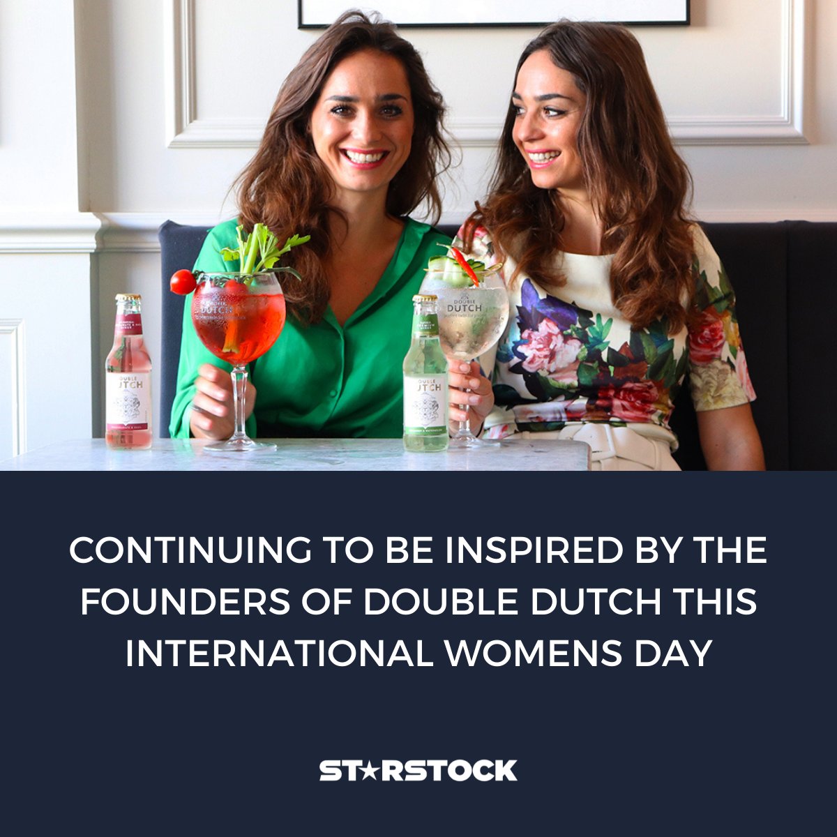 Happy International Women's Day to everyone! Constantly energised by the women and brands we work with and want to celebrate their success today! Thank you Joyce and Raissa De Haas at <a href="/DoubleDutchMix/">Double Dutch Drinks</a>

#BreakTheBias #InternationalWomen'sDay
