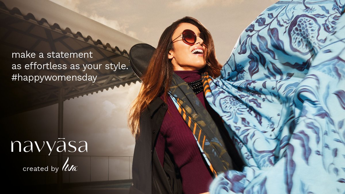 when versatile is your style and independent the word that defines you,
is when you are truly #freetobe.
like navyāsa, with navyāsa.

happy international women's day from navyāsa!
#navyasa #liva #freetobe #internationalwomensday #happywomensday #BreakTheBias