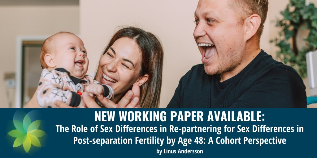 INVEST_Flagship's tweet photo. New #workingpaper by @Linus_Andrsson is now available in @socarxiv : The Role of Sex Differences in Re-partnering for Sex Differences in Post-separation Fertility by Age 48: A Cohort Perspective
๐ https://t.co/5BkhQ5t5Wf
#fertility #repartnering #sexdifferences https://t.co/T6fGz8mkWR