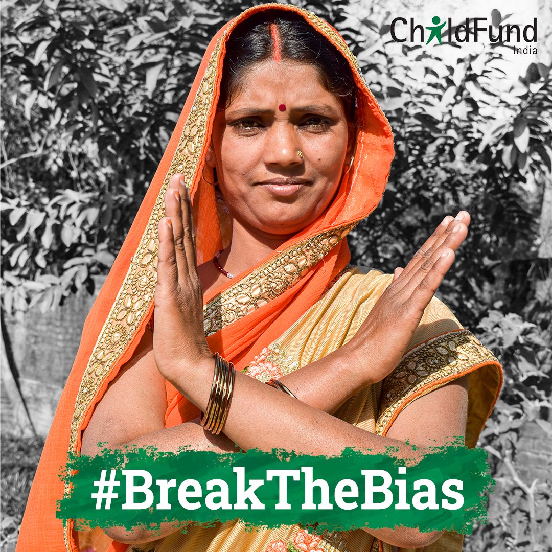 ChildFundIndia's tweet photo. #BreakTheBias | "Before this project, I was not allowed to even step out of the house on my own. Now I am an entrepreneur, I go for the project related trainings &amp; even work with various govt. officials", shares 32 yrs old Gayatri from UP.  Happy #WomensDay2022 #together4equality https://t.co/VigL9BCPCW