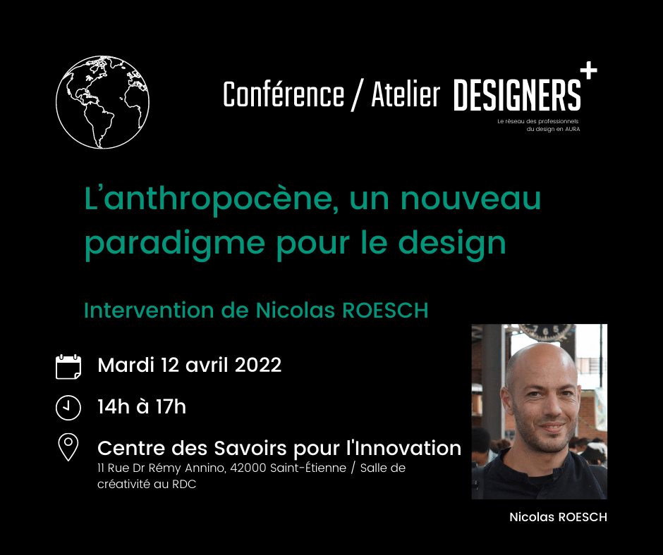 designersplus's tweet image. L&apos;anthropocène, un nouveau paradigme pour le design - designersplus.fr/evenement/lant…