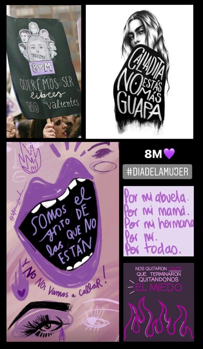 _CharlyFlow_'s tweet photo. feliz será el día que no falte ninguna. 💜
#NiUnaMenos #8DeMarzo https://t.co/KRTFKRR61n