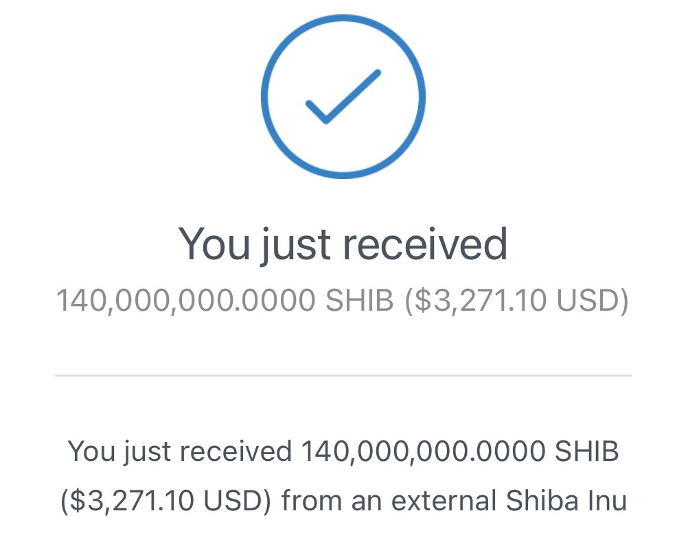 MajesticDrama's tweet photo. Whoever sent me these $shib thank you https://t.co/ALhUzpHTUU
