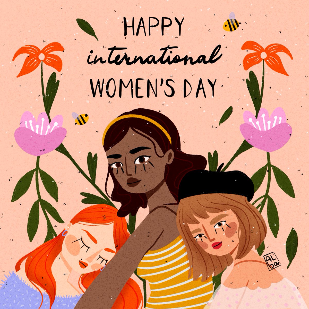 Alba_Maria_T's tweet photo. GM and happy International Women's day 🌷
I want to celebrate with you all my lovelies 💖 And remember, respect women everyday.

#NFTCommunity #NFTartists #openseaartists #NFTs #WomenInNFTs https://t.co/MfUJipG0O0