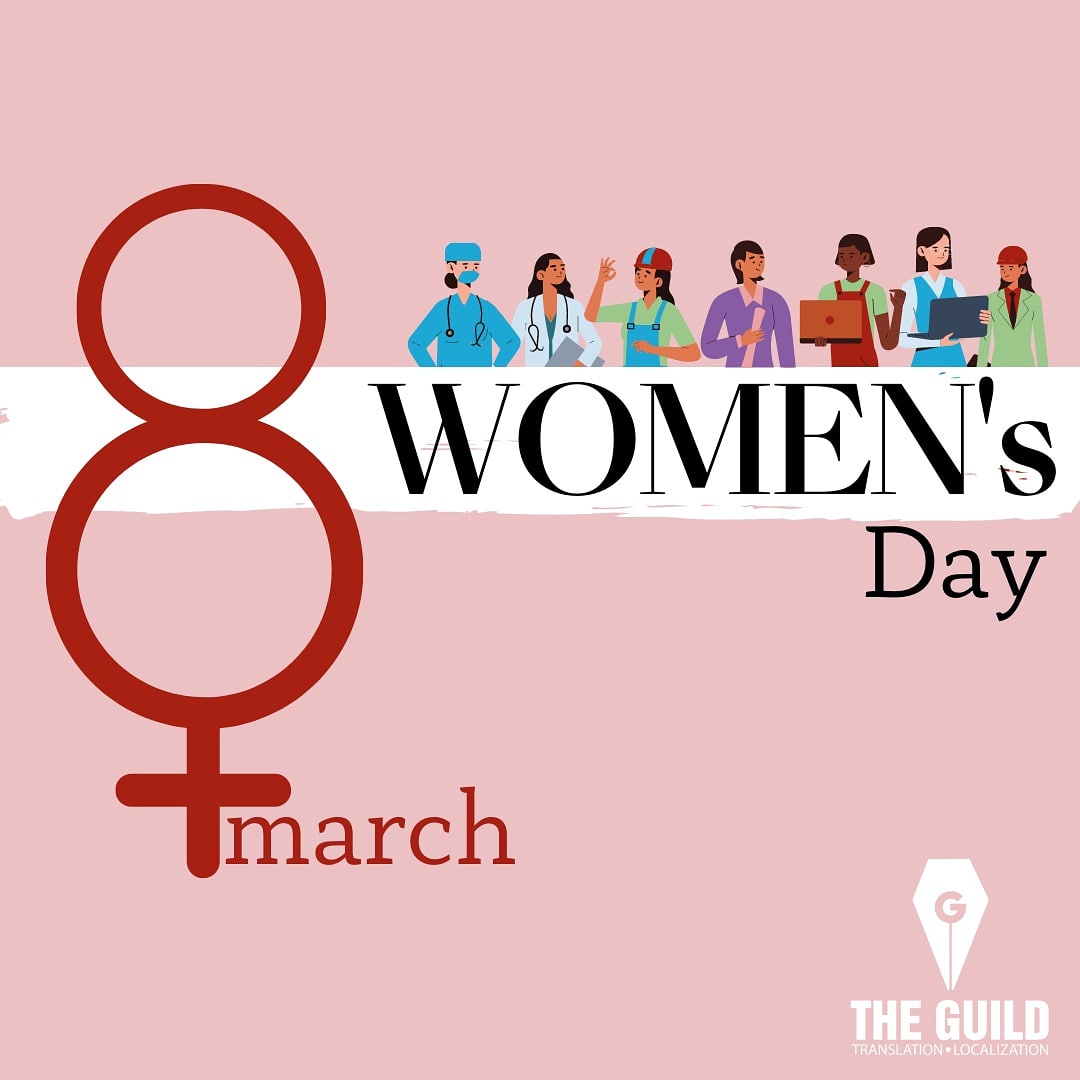 TheGuildCoop's tweet photo. We wish an equal International Women's Day to ALL women! Women in translation and localization, continue to shine on, and shine bright!

#WomensDay #women #futureisfemale #KadinlarGunu  #kadınhakları https://t.co/6KrBzGu5Kr