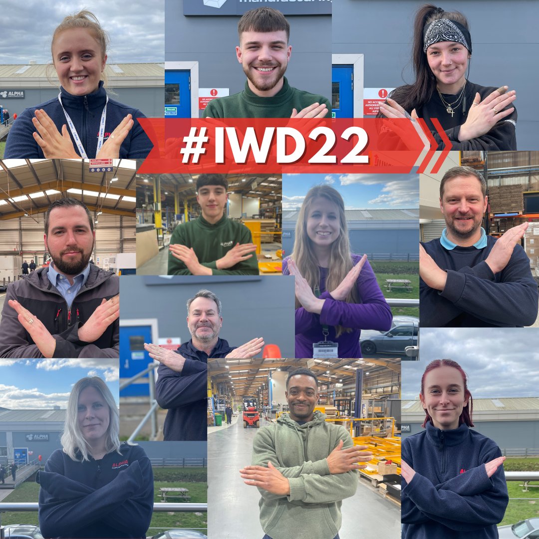 alphamfg's tweet photo. Happy #InternationalWomensDay2022 from #TeamAlpha ๐
This year, our team took part in the #BreakTheBias pose to show solidarity and commitment to helping to forge an inclusive world.
#InsideAlpha #IWD2022 https://t.co/yLIFHXkkOO