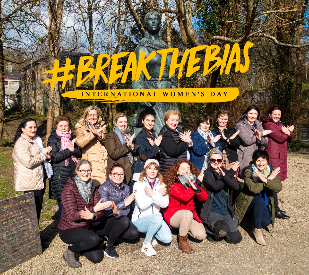 From all of us here at #WestportEstate, we are proud to stand behind #InternationalWomansDay.
We stand in front of #GraceOMalley, the #PirateQueen of #Ireland and one of the first female leaders in Irish history to #BreakTheBias.