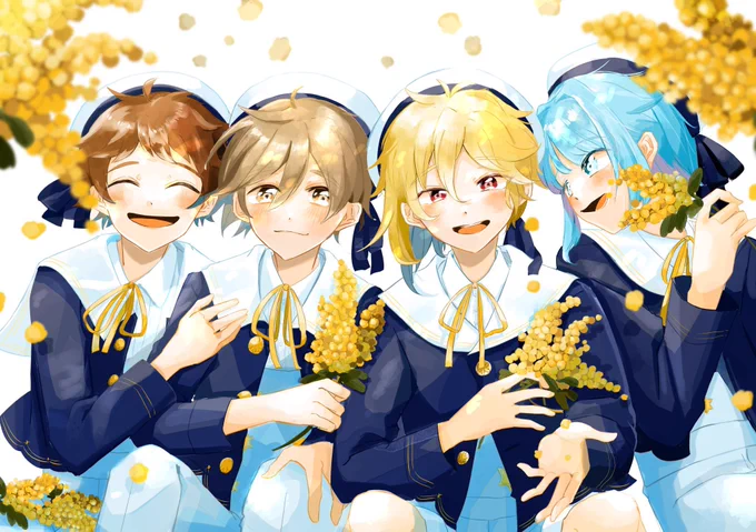 mimosa💐day
Ra*bits🐰 