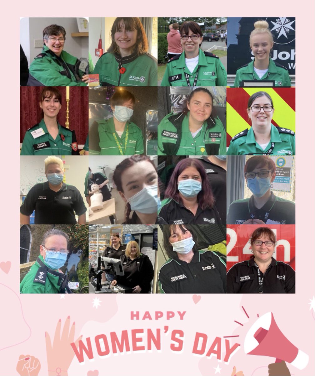 SJACNorthYouth's tweet photo. It’s #InternationalWomensDay and we are taking this opportunity to celebrate our amazing CYP Leaders and Helpers in North Wales. Thank you for your dedication to our Young People. Together there is no limit to what we can accomplish - keep being inspirational 💪🏻 https://t.co/FYc6ZpO0ja