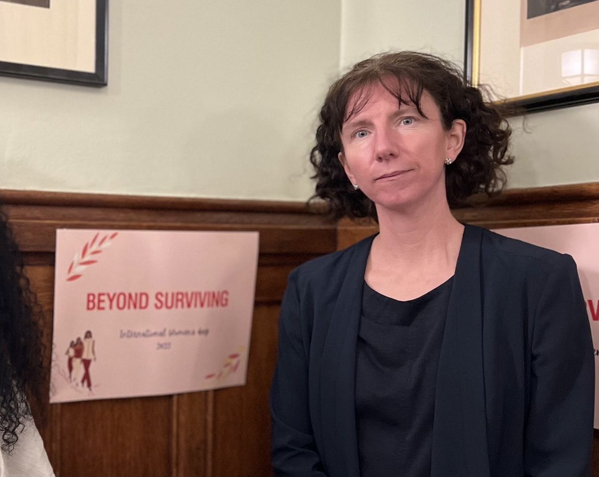 Sally_Keeble's tweet photo. Message of support on #IWD2022 from ⁦@AnnelieseDodds⁩ MP ⁦@UKLabour⁩ Shadow SOS for women &amp; equalities - to women survivors of conflict-related sexual violence in #Tigray and beyond - a call for the end of #RapeInWar https://t.co/k5mydL3R5G