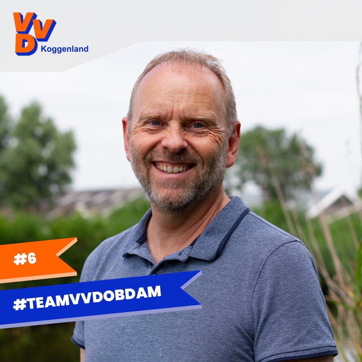 TROTS STELLEN WIJ U VOOR:

Onze kandidaat Jeroen van der Noordaa op nummer 6 uit Obdam.

Zelfstandig ondernemer in de eerstelijnsgezondheidszorg, de expert op het gebied van zorg en welzijn binnen de raad van Koggenland en liefhebber van Duitse wijnen.

teamvvd.nl