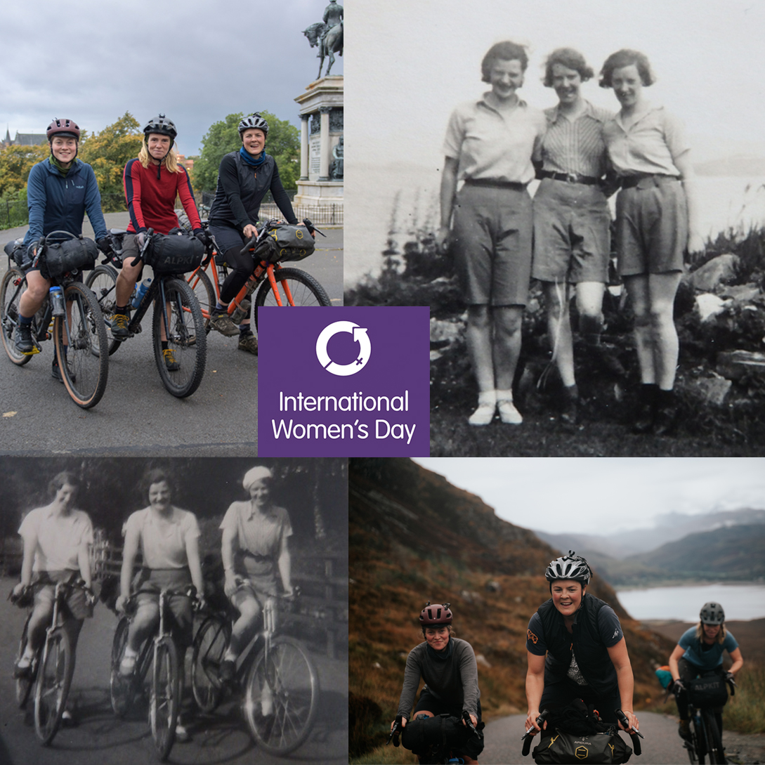 hostellingscot's tweet photo. On International Women’s Day, enjoy the story of six inspirational women 🙌

https://t.co/2r7h9fjNNw

#IWD2022 @leecraigie @Philippabattye @AliceLemkes @adventuresynd @CyclingScotland #YS2022 @SustransScot @visitscotland @MASON_Cycles @panniercc #adventure #sustainabletravel https://t.co/qAN60LafJv