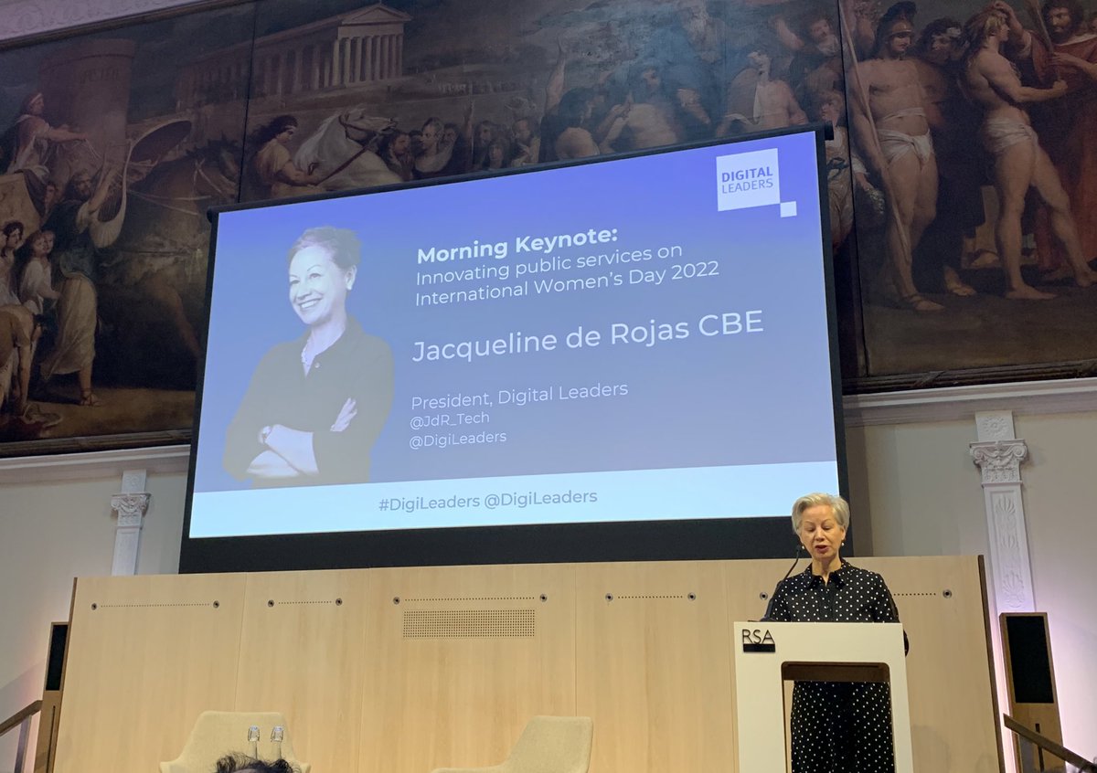 assaffrances's tweet photo. Great opening keynote @JdR_Tech  @DigiLeaders - Diversity &amp; inclusion must be better integrated into our technology solutions on all levels - from the size of our smartphones to the way our AI operates

We must ensure all voices are heard when designing solutions 

@Zencityio https://t.co/Eei2yQQdIK