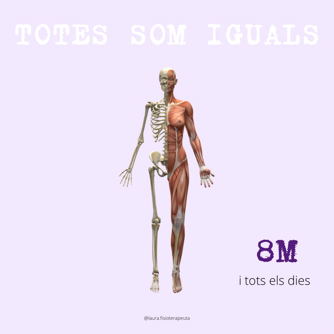 Totes som iguals avui i tots els dies #8M #DiaInternacionalDeLaMujer