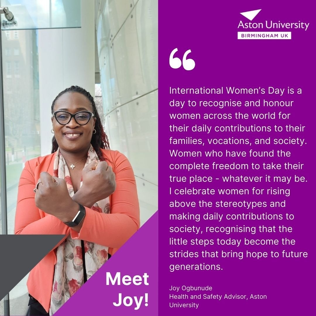 Today we celebrate International Women’s Day! ♀️ Across the University we are highlighting women’s achievements as we strive to live in a world that's diverse, equitable, and inclusive for all.

Together we can #BreakTheBias 🙅 
#IWD2022