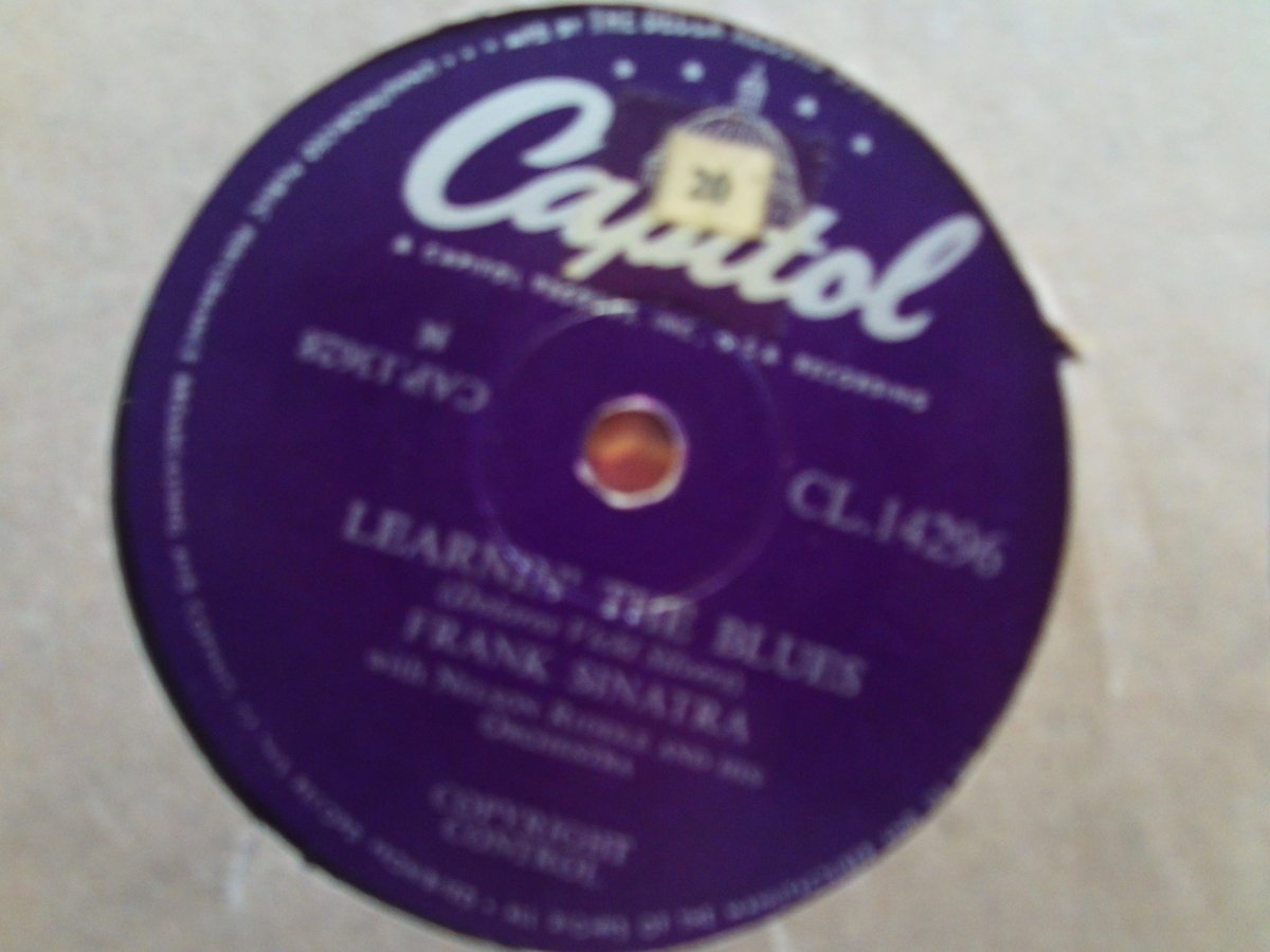 Dukenfield's tweet photo. Good morning!
10" record of the day :
Frank Sinatra – Learnin' The Blues / If I Had Three Wishes
(UK Capitol Records #shellac 78rpm single)
reached number 2 in August 1955
https://t.co/IBEFkRbEu3
#fifties #pop #vocal #swing #PreRock #50smusic https://t.co/L2GwrgVThH