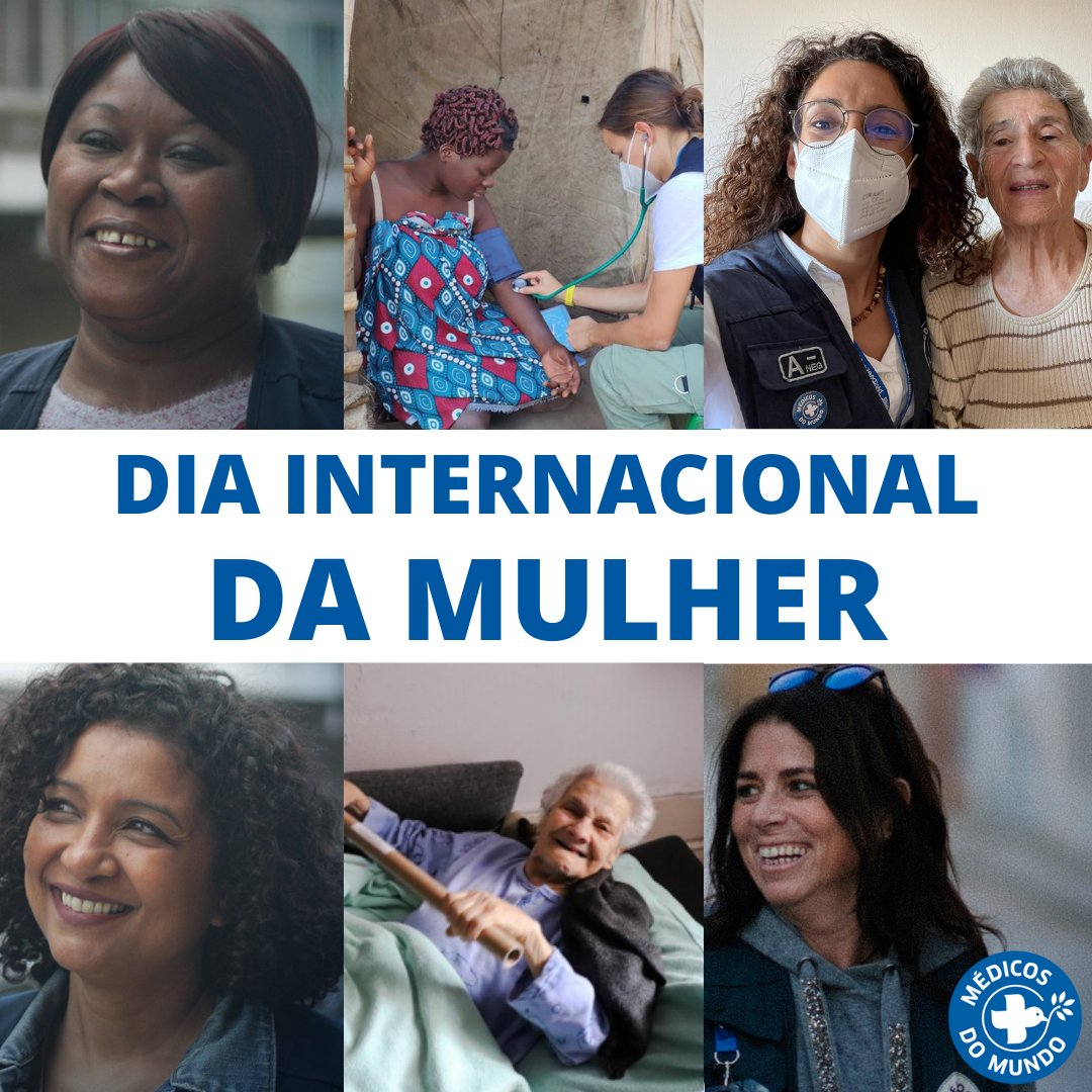 medicosdomundo's tweet photo. Hoje assinalamos o Dia Internacional da Mulher, homenageando as Mulheres que todos os dias fazem a diferença, acreditam e continuam a lutar por um futuro mais inclusivo.

#diadamulher  #internationalwomenday  #womenday #IWD #MédicosdoMundo https://t.co/mj2P5ltqNi